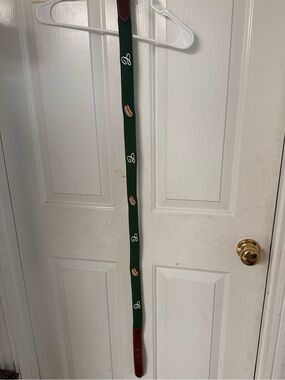 Peter Millar Embroidered Cotton Belt Custom “C” size 42 men’s